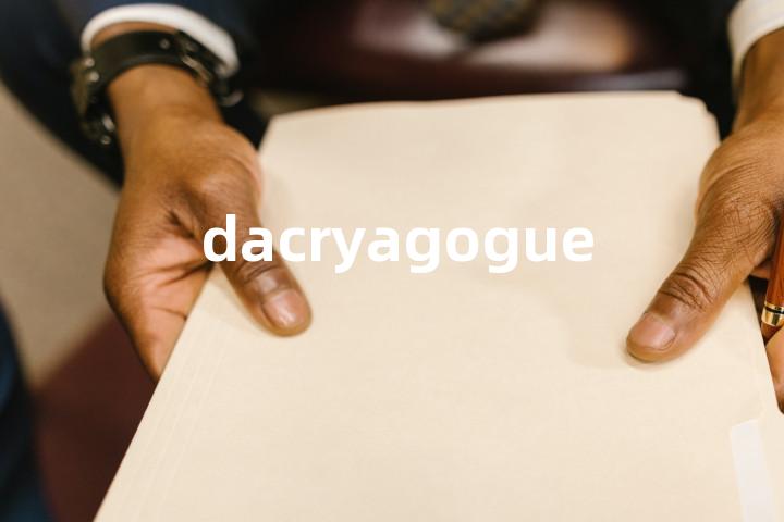 dacryagogue
