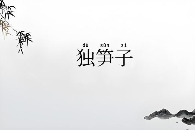 独笋子