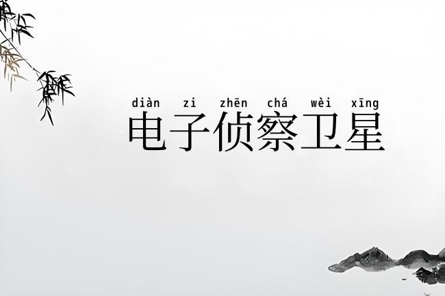 电子侦察卫星