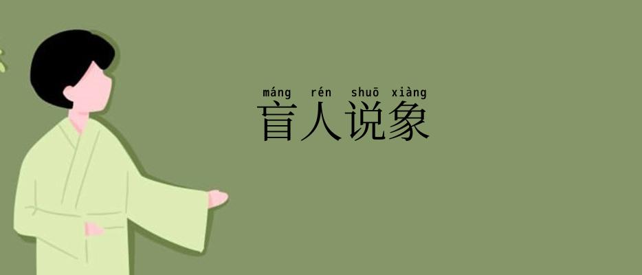 盲人说象