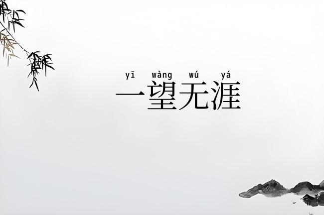 一望无涯