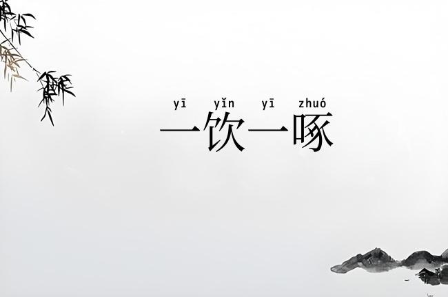 一饮一啄