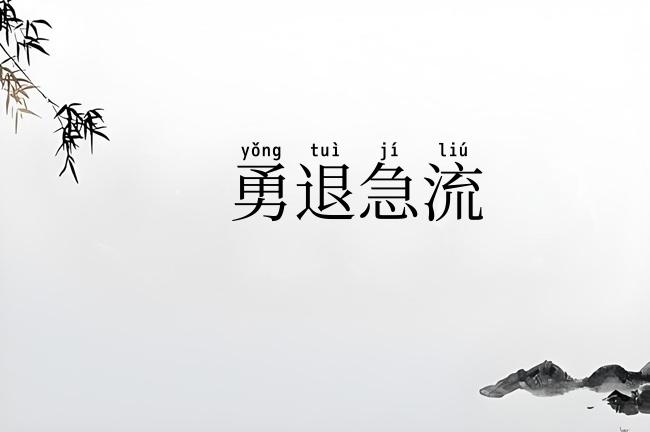 勇退急流