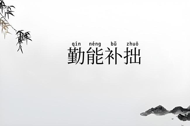 勤能补拙