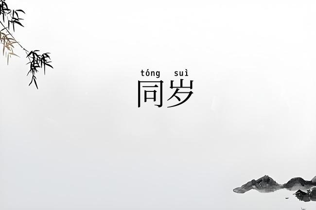 同岁
