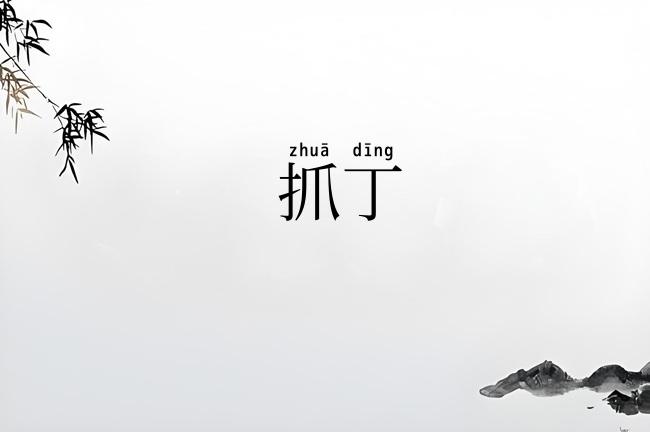 抓丁
