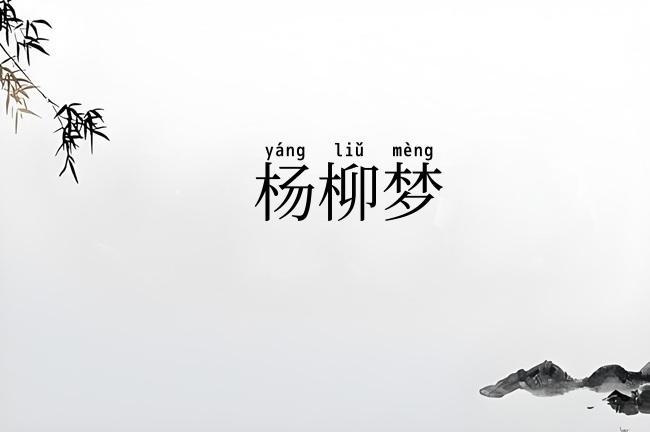 杨柳梦