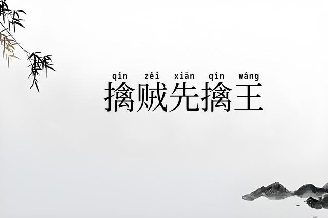 擒贼先擒王