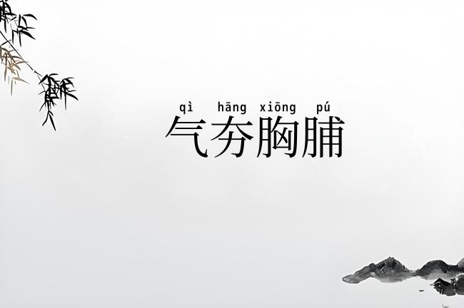 气夯胸脯