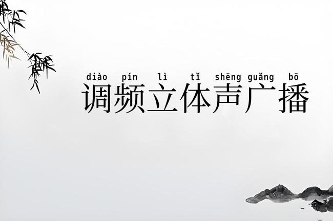 调频立体声广播