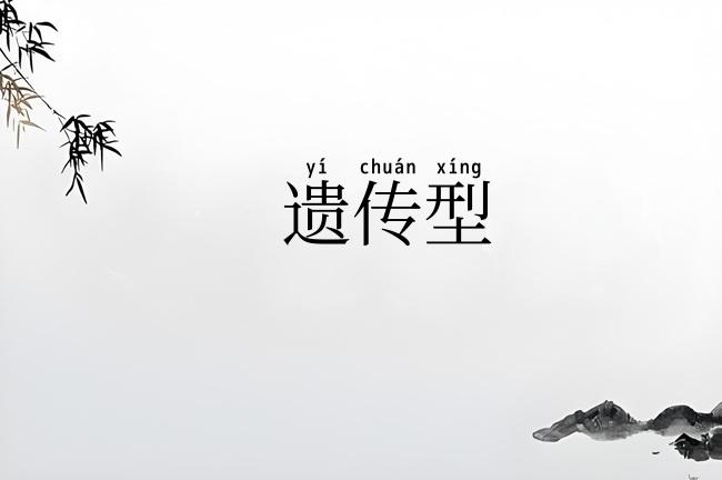 遗传型