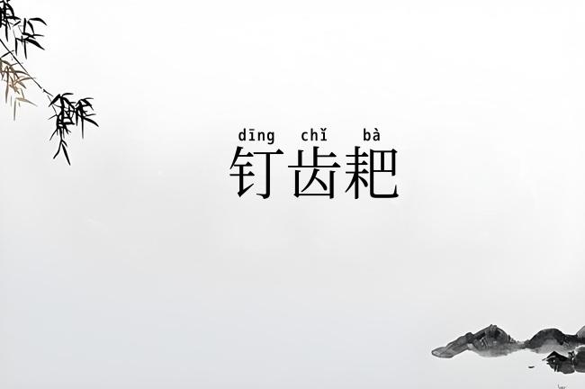 钉齿耙