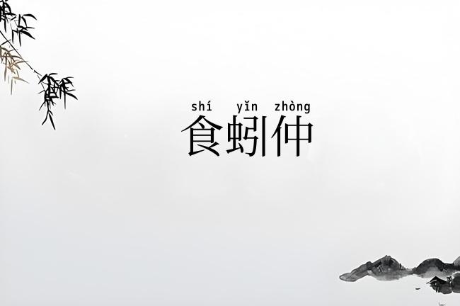 食蚓仲